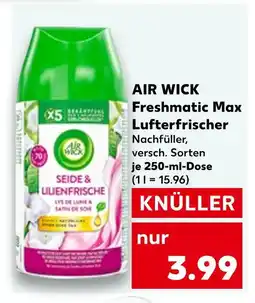 Kaufland Air wick freshmatic max lufterfrischer Angebot