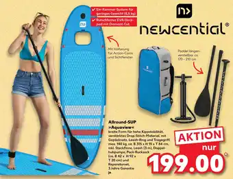 Kaufland Newcential allround-sup aquaview Angebot