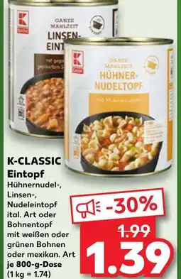 Kaufland K-classic eintopf Angebot