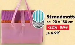Kaufland Strandmatte Angebot