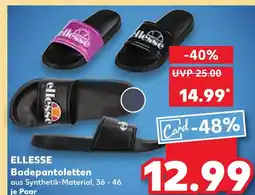 Kaufland Ellesse badepantoletten Angebot