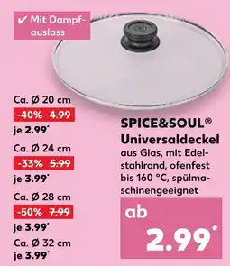 Kaufland Spice&soul universaldeckel Angebot