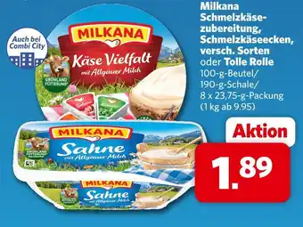Combi Milkana käse vielfalt oder tolle rolle Angebot