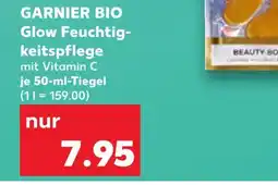 Kaufland Garnier bio glow feuchtigkeitspflege Angebot