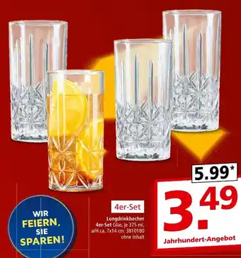 Segmüller Longdrinkbecher Angebot