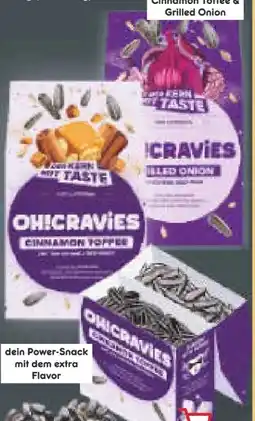 Netto Marken-Discount Oh!Cravies Cinnamon Toffee Sonnenblumenkerne Angebot