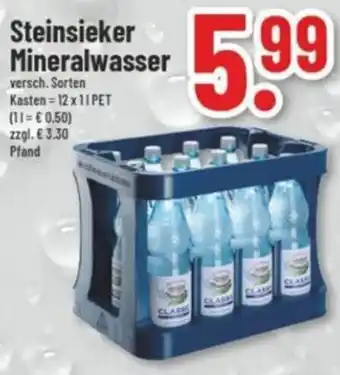 trinkgut Steinsieker Mineralwasser Angebot