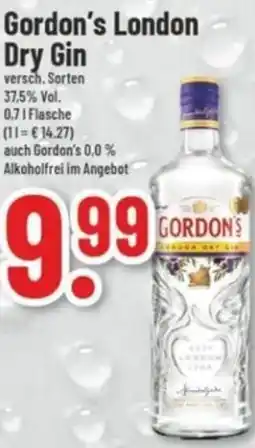 trinkgut Gordon's London Dry Gin Angebot