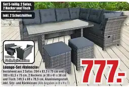 B1 Discount Baumarkt Lounge-Set "Valencia" Angebot