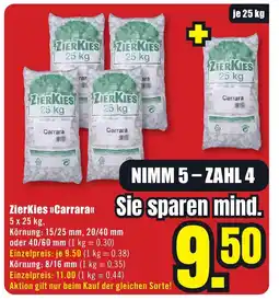 B1 Discount Baumarkt ZIERKIES Carrara Angebot