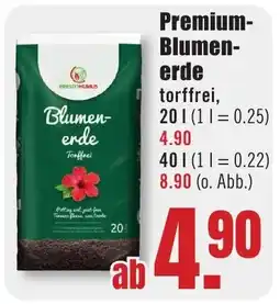 B1 Discount Baumarkt PRESTOHUMUS Premium- Blumenerde Angebot
