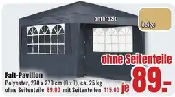 B1 Discount Baumarkt Falt-Pavillon Angebot