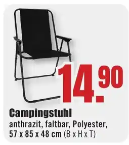 B1 Discount Baumarkt Campingstuhl Angebot