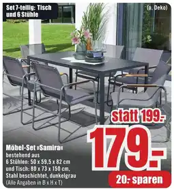 B1 Discount Baumarkt Möbel-Set >>Samira<< Angebot