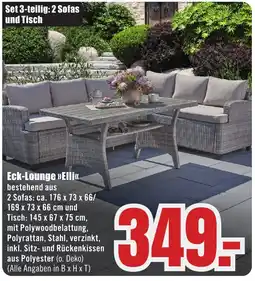 B1 Discount Baumarkt Eck-Lounge »Ellin Angebot