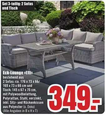 B1 Discount Baumarkt Eck-Lounge »Ellin Angebot