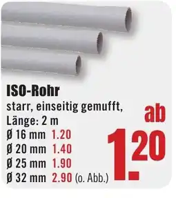 B1 Discount Baumarkt ISO-Rohr Angebot