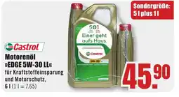 B1 Discount Baumarkt Castrol Motorenöl >>EDGE 5W-30 LL<< Angebot