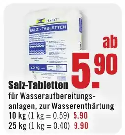 B1 Discount Baumarkt Salz-Tabletten Angebot