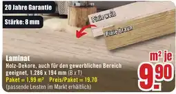 B1 Discount Baumarkt Laminat Angebot