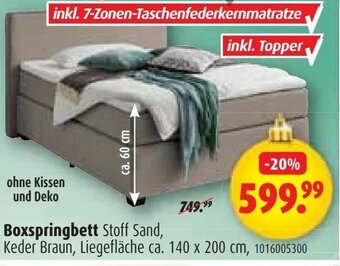 ROLLER Boxspringbett Angebot