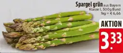 Edeka Spargel grün Angebot