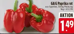 Edeka G&G Paprika rot Angebot