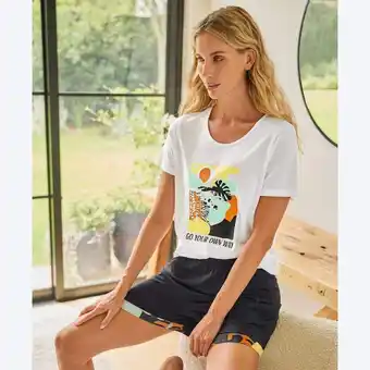 NKD Damen-Kombi-Unterteil mit Safari-Streifen Angebot