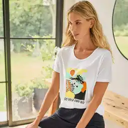 NKD Damen-Kombi-Oberteil mit Frontaufdruck Angebot