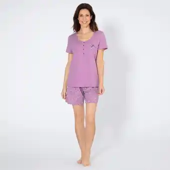 NKD Damen-Shorty mit Fake-Knöpfen, 2-teilig Angebot