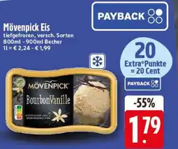 Edeka Mövenpick Eis Angebot