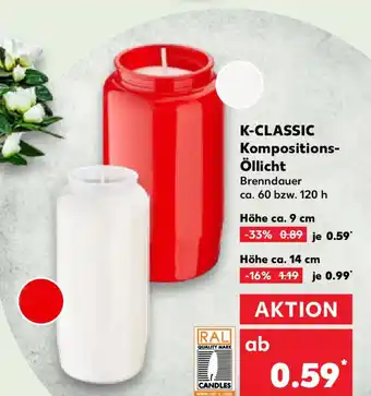 Kaufland K-CLASSIC Kompositions- Öllicht Angebot