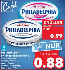 Kaufland PHILADELPHIA Frischkäsezubereitung Angebot
