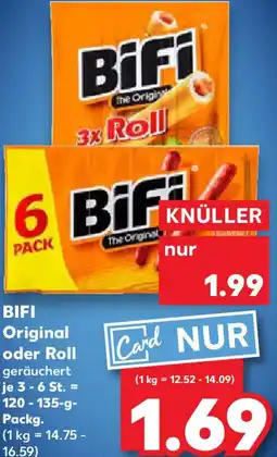 Kaufland BIFI Original oder Roll Angebot