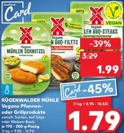 Kaufland RÜGENWALDER MÜHLE Vegane Pfannen- oder Grillprodukte Angebot