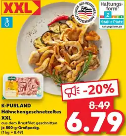Kaufland K-PURLAND Hähnchengeschnetzeltes XXL Angebot