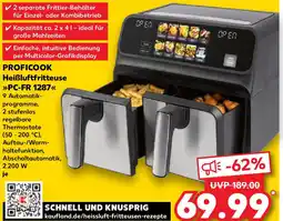 Kaufland PROFICOOK Heißluftfritteuse PC-FR 1287 Angebot