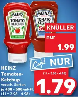 Kaufland HEINZ Tomaten- Ketchup Angebot