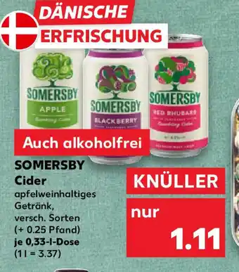 Kaufland SOMERSBY Cider Angebot