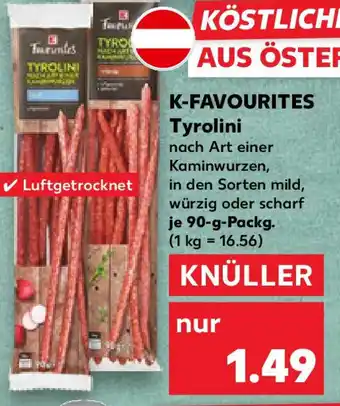Kaufland K-FAVOURITES Tyrolini Angebot