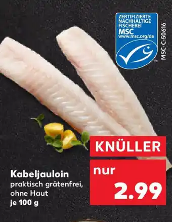 Kaufland Kabeljauloin Angebot