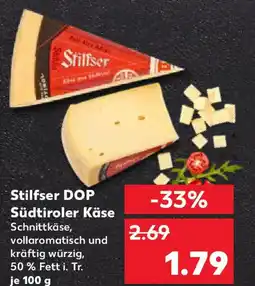 Kaufland Stilfser DOP Südtiroler Käse Angebot