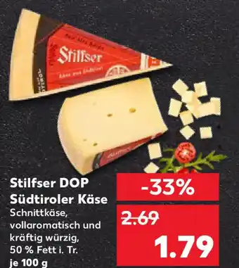 Kaufland Stilfser DOP Südtiroler Käse Angebot