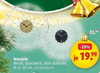 ROLLER Wanduhr Angebot