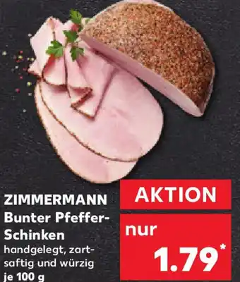 Kaufland ZIMMERMANN Bunter Pfeffer- Schinken Angebot
