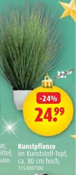 ROLLER Kunstpflanze Angebot