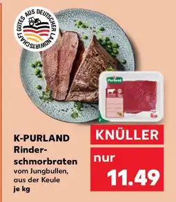 Kaufland K-PURLAND Rinder- schmorbraten Angebot