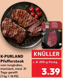 Kaufland K-PURLAND Pfeffersteak Angebot