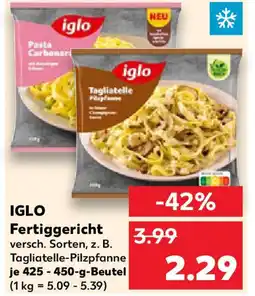 Kaufland IGLO Fertiggericht Angebot