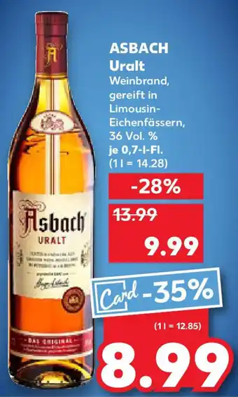 Kaufland ASBACH Uralt Angebot